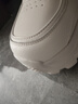 百丽（Belle）马赛克百搭老爹鞋女2026春新商场款厚底增高休闲鞋F1K1DAM6 米白色 40 (250mm) 实拍图