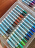 得力（deli）48色哼哼大王六角杆油画棒蜡笔易上色炫彩棒彩笔儿童幼儿学生画画绘画文具HM856-48 实拍图