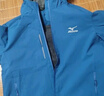 美津浓（MIZUNO）户外夹克男连帽梭织透气情侣锋衣加绒加厚加棉外套男上衣 实拍图