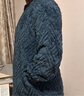 幸棉（LUCKMEEY）珊瑚绒家居服套装麻花绒长毛绒保暖可外穿睡衣情侣款厚防静电秋冬 男款午夜蓝 L （女110-140斤/男120-140斤） 实拍图