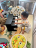 NEW CLASSIC TOYS儿童钢琴玩具木质电子琴男女孩音乐早教一岁婴儿宝宝生日周岁礼物 25键黑色【木质电子钢琴】 荷兰品牌 小钢琴益智玩具1-3-6岁 春节新年礼物 实拍图