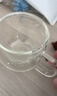 富光花茶杯透明茶杯内胆茶水分离杯办公室玻璃杯子水杯350ml 实拍图