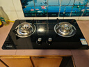迅达（XUNDA）燃气灶天然气灶家用双灶具灶台 嵌入式台式两用 4.5KW旋流火灶一级能效 Q1-天然气 实拍图