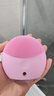 斐珞尔（FOREO）露娜洁面仪LUNA mini3净透洁面仪平衡油脂洗脸仪电动清洁毛孔洗脸神器 粉红色 实拍图