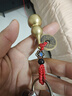 星光缘 黄铜葫芦五帝钱钥匙扣装饰挂件创意随身携带挂饰送男友父亲饰品 实拍图