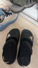 阿迪达斯 （adidas）童鞋露脚趾儿童凉鞋夏季款男童女童魔术贴软底小大童沙滩鞋GW0344 GW0344 黑 39 码/6uk/脚长24cm 实拍图