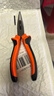 绿林（GREENER）尖嘴钳电工钳8寸电工家用钳子省力工业级多功能钢丝钳剪线钳断线 实拍图
