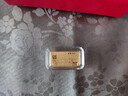 中国珠宝生日纪念礼物黄金金条足金9999金条爱情金卡送女友礼品 1g 实拍图