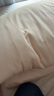 MIDO HOUSE铭都60支新疆长绒棉纯棉贡缎纯色床上四件套 云霜白1.8m床笠款 实拍图