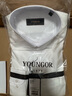 雅戈尔（YOUNGOR）长袖衬衫男DP免烫衬衫棉质面料抗皱易打理新品 GLDP110043BJA白色 41 实拍图