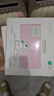 全棉时代 婴儿浴巾 6层水洗纱布浴巾 纯棉大毛巾礼盒装 粉色115*115cm 实拍图
