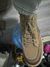 百丽复古擦色休闲鞋男厚底高帮板鞋A1332DD3 卡其色单里 42 实拍图