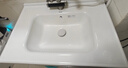 波彼（BOBI）台盆陶瓷一体盆洗手盆单盆阳台浴室柜卫生间半嵌入洗脸面盆池定制 【70*48CM】盆+弹跳下水+防臭管 实拍图