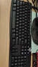 罗技（Logitech）MK200有线键鼠套装 有线键盘鼠标套装USB电脑笔记本办公键鼠 薄膜办公键盘带小键盘即插即用全尺寸 黑色 实拍图