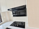 海尔变频抽油烟机燃气灶具套装顶侧双三吸抽油烟机家用31立方超大吸力热熔自清洁7字型759ud 【补贴20%】新款顶配31m³热熔洗759UD 实拍图