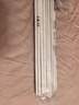 美朵嘉 铁艺方顶蚊帐风扇挂杆 挂帘挂杆横杆 方顶铁艺挂杆 白色180cm 实拍图
