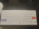 acer无线键盘鼠标套装双模剪刀脚键盘充电蓝牙键盘无线键鼠套装电脑手机平板ipad通用轻薄便携办公键盘 银白色【单键盘】Type-c充电 【无线2.4G+蓝牙】连接 实拍图