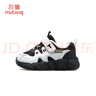 牧童儿童运动鞋春秋款男童幼儿园鞋轻便网面休闲跑步鞋女童 熊猫黑24 实拍图