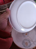 陶瓷碗家用喜庆乔迁新居碗碟餐具套装岁月静好饭碗 岁月静好2个装圆盘【7英寸】 实拍图