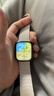 Apple/苹果WatchS11智能手表GPS+蜂窝款42毫米深空灰色铝金属表壳黑色运动型表带S/M-联通补贴 实拍图