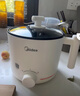 美的（Midea）电煮锅 宿舍小锅 小电锅 学生寝室一体泡面火锅多功能 不锈钢0涂层 电蒸锅 电热锅 XZE1614 配蒸笼 实拍图