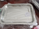 美厨（maxcook）304不锈钢盘子方盘 加深方盘长方形餐盘 烧烤托盘27cm MCFT6579 实拍图