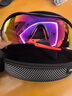 马孔多（macondo）破风款太阳镜 户外运动马拉松跑步眼镜 偏光镜片 极光紫 均码 实拍图