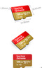闪迪（SanDisk）128GB TF(MicroSD)内存卡 4K极速金卡A2 V30 U3行车记录仪 运动相机无人机 监控存储卡 读190MB/s 实拍图