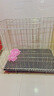 MODX狗笼子中型犬小型犬室内家用带厕所泰迪比熊柯基柴犬折叠宠物狗窝 幼宠25*20*20（颜色随机） 套餐1：笼子+厕所托盘+快速发货 实拍图