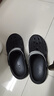 海澜之家HLA凉鞋男士户外洞洞鞋沙滩拖鞋HAALXM2DBK047 黑色44/45(双码) 实拍图