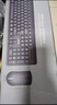 联想（Lenovo）KM210键盘鼠标套装 有线键鼠套装 全尺寸商务办公  笔记本电脑键盘台式机一体机 黑色 实拍图