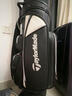德国高尔夫伸缩球包多功能航空硬壳托运包带刹车万向四轮飞机包 红马黑 晒单实拍图