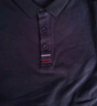 真维斯（Jeanswest）真维斯polo衫男士短袖体恤夏季新款商务休闲翻领衣服半袖薄款男装 505黑色 XL 实拍图