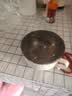 不锈钢泡面碗学生宿舍沥水带盖方便面碗防烫汤碗大容量饭盒 1100ML【铁饭碗】 实拍图