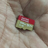 闪迪（SanDisk）256GB TF(MicroSD)内存卡 4K极速金卡A2 V30 U3行车记录仪 运动相机无人机 监控存储卡 读190MB/s 实拍图