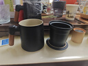 京东京造茶杯便携式黑陶茶泡茶壶茶杯功夫茶具办公杯随身茶壶容量400ml 实拍图