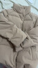 森马（Semir）森马羽绒服女短款立领撞色三防保暖通勤外套24冬新款109724113012 实拍图