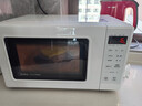美的（Midea）变频小清新微波炉 液晶屏幕 磨砂面板 小型20L家用 匠心工艺（PM2002） 实拍图