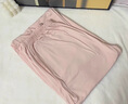 猫人防螨抑菌纯棉女士睡衣女月子服孕妇可哺乳家居服带胸垫粉色2XL 实拍图