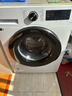 三星（SAMSUNG）【国家补贴】AI神维纳斯滚筒洗衣机全自动超薄10公斤大容量蒸汽除菌洗衣机WW10DG5U24AWSC月光白 白 实拍图