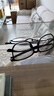WAN XIN 新款 1.67超薄高清防蓝光镜片男可配度数送商务眼镜框女Z 18032枪色 双梁飞行员款 配万新1.60较薄非球面树脂镜片 实拍图