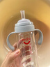 爱得利（evorie）吸管奶瓶一岁以上大宝宝断奶奶瓶婴儿宽口径耐摔Tritan奶瓶 实拍图