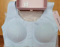 ubrasCARE新款术后专用前开扣无痕内衣义乳文胸胸罩 自由蓝色   L    实拍图