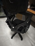 锦汐 电脑椅家用办公椅子靠背人体工学椅学习转椅老板座椅游戏电竞椅 【二代升级款】黑框黑网+乳胶 实拍图