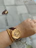 西普尼金表（HIPINE）金表男纯金999足金机械手表大表盘复古商务情侣黄金手表女生礼物 【镂空女款】金重2g+ 实拍图