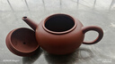 百年利永 宜兴紫砂壶纯全手工原矿紫泥水平壶功夫茶具泡茶壶160ml 实拍图