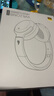 漫步者（EDIFIER）W820NB经典版 头戴蓝牙主动降噪耳机 金标认证 手机电脑笔记本耳机 云岩白 实拍图