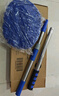 悦卡洗车拖把 汽车掸子擦车拖把刷车刷子软毛工具用品可伸缩洗车刷-蓝 实拍图