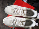 特步情侣男女板鞋小白鞋空军一号冬季革面保暖运动板鞋休闲鞋 实拍图
