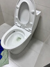 九牧（JOMOO） 马桶 卫浴节水防臭小户型坐便器 缓降快拆盖板劲冲抗菌马桶 【无棱大冲力】11396-305坑 实拍图